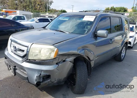 2009 Honda Pilot Ex-L из США, поврежденный, VIN 5FNYF38639B009883